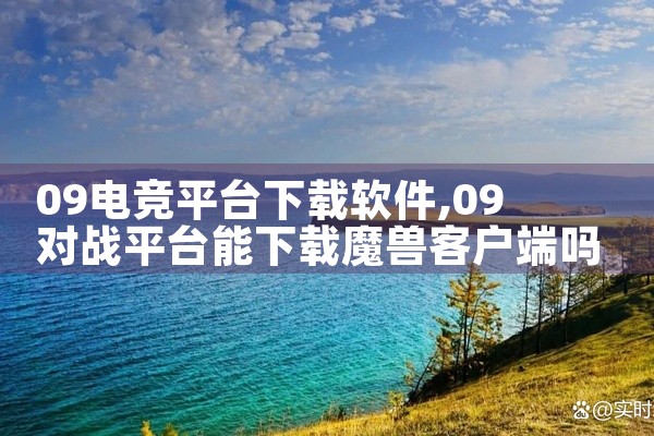 09电竞平台下载软件